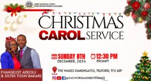 Read more about the article Christmas Carol Service