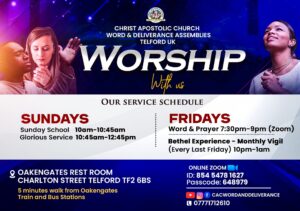 Read more about the article Our Service Schedule
