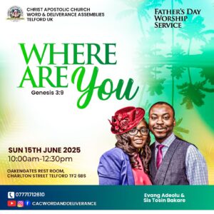 Read more about the article Fathers Day Service 2025