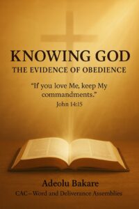 Read more about the article Knowing God: The Evidence of Obedience