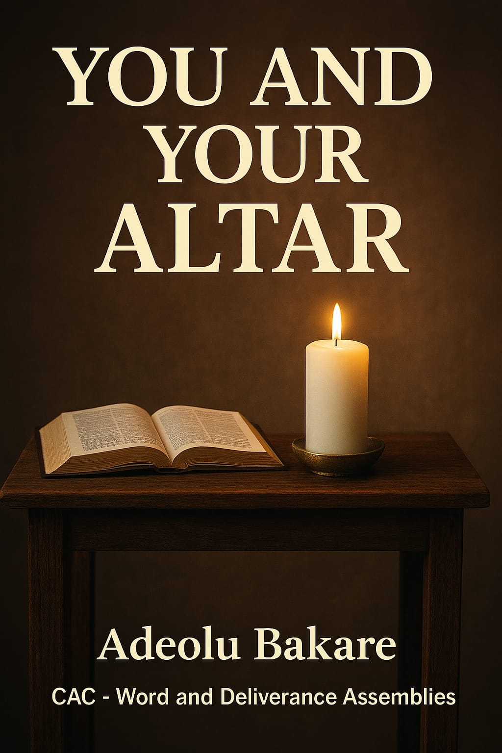 Read more about the article You And Your Altar